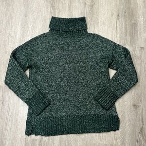 Banana Republic Green Turtleneck Sweater